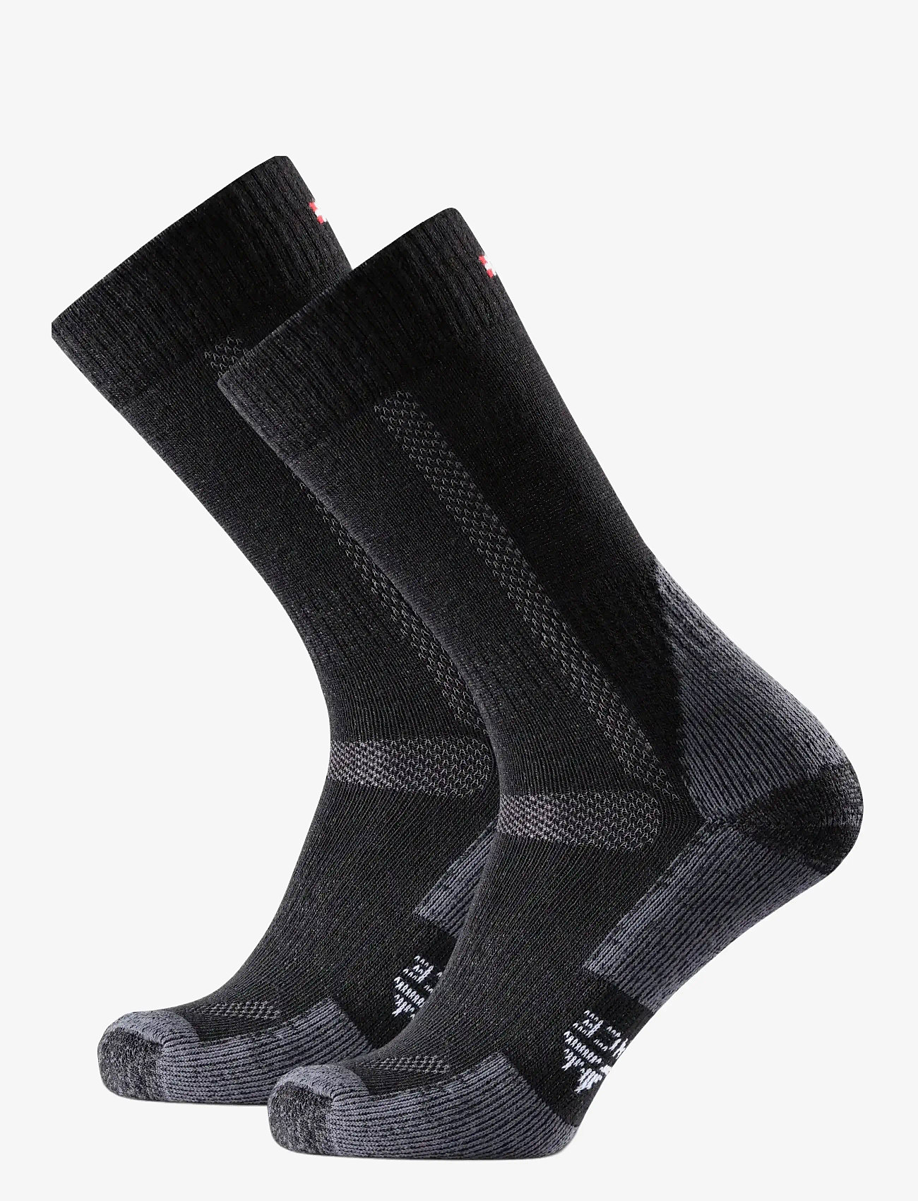 Danish Endurance - Classic Hiking Crew Socks 1-pack - sport socks - black - 3