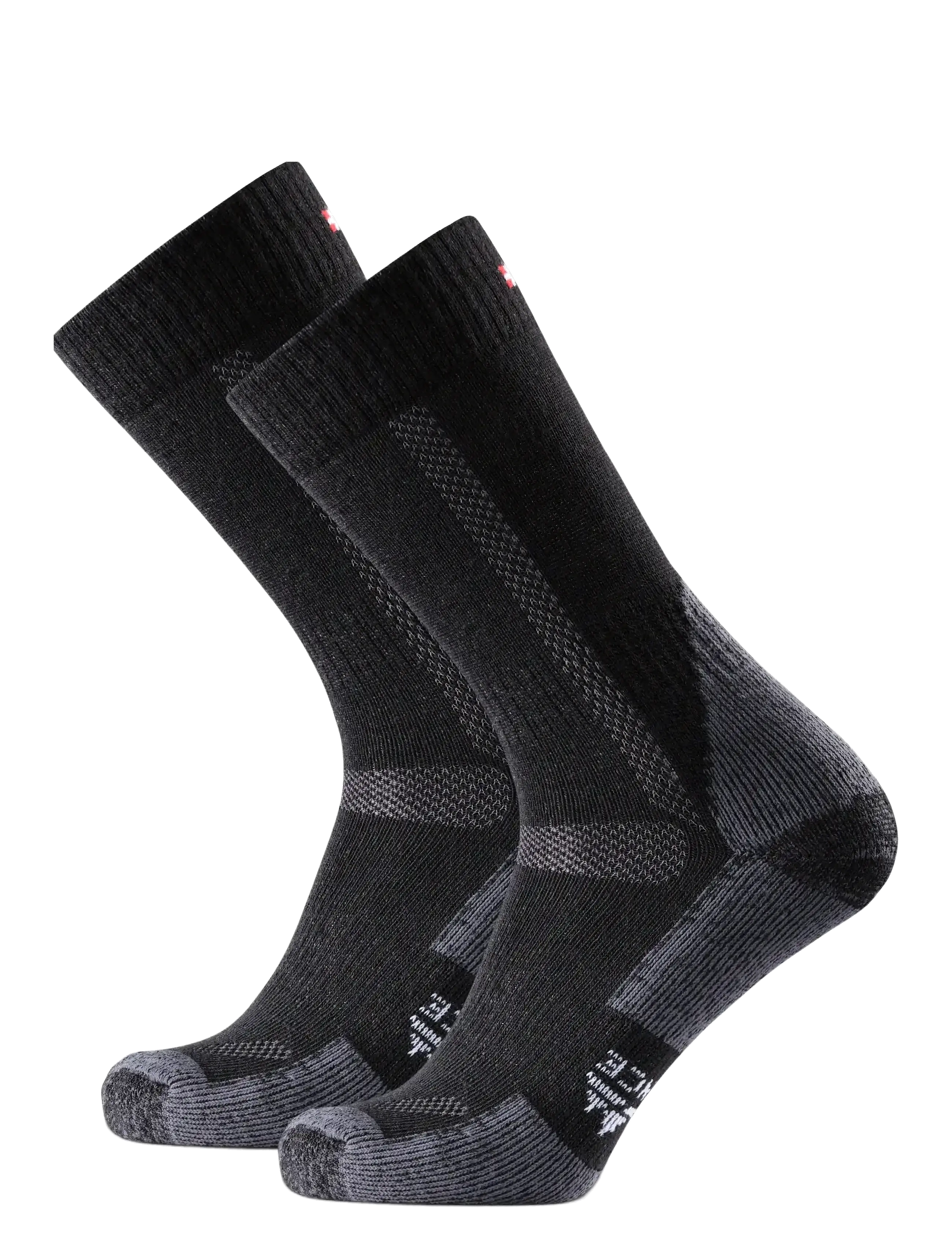 Danish Endurance - Classic Hiking Crew Socks 1-pack - strümpfe - black - 3