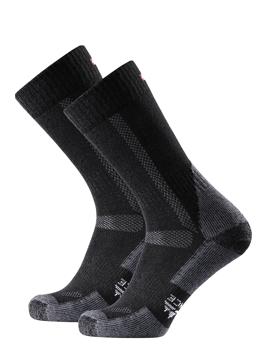 Danish Endurance - Classic Hiking Crew Socks 1-pack - strümpfe - black - 3