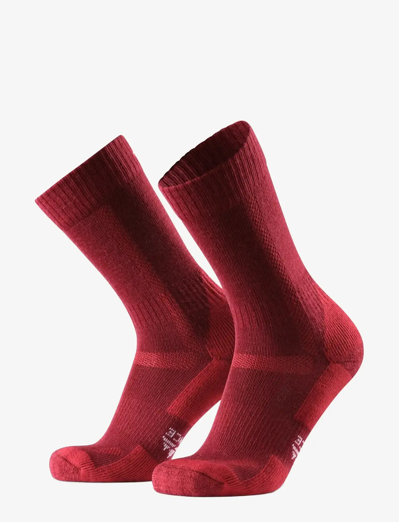 Danish Endurance - Classic Hiking Crew Socks 1-pack - strümpfe - wine red - 1