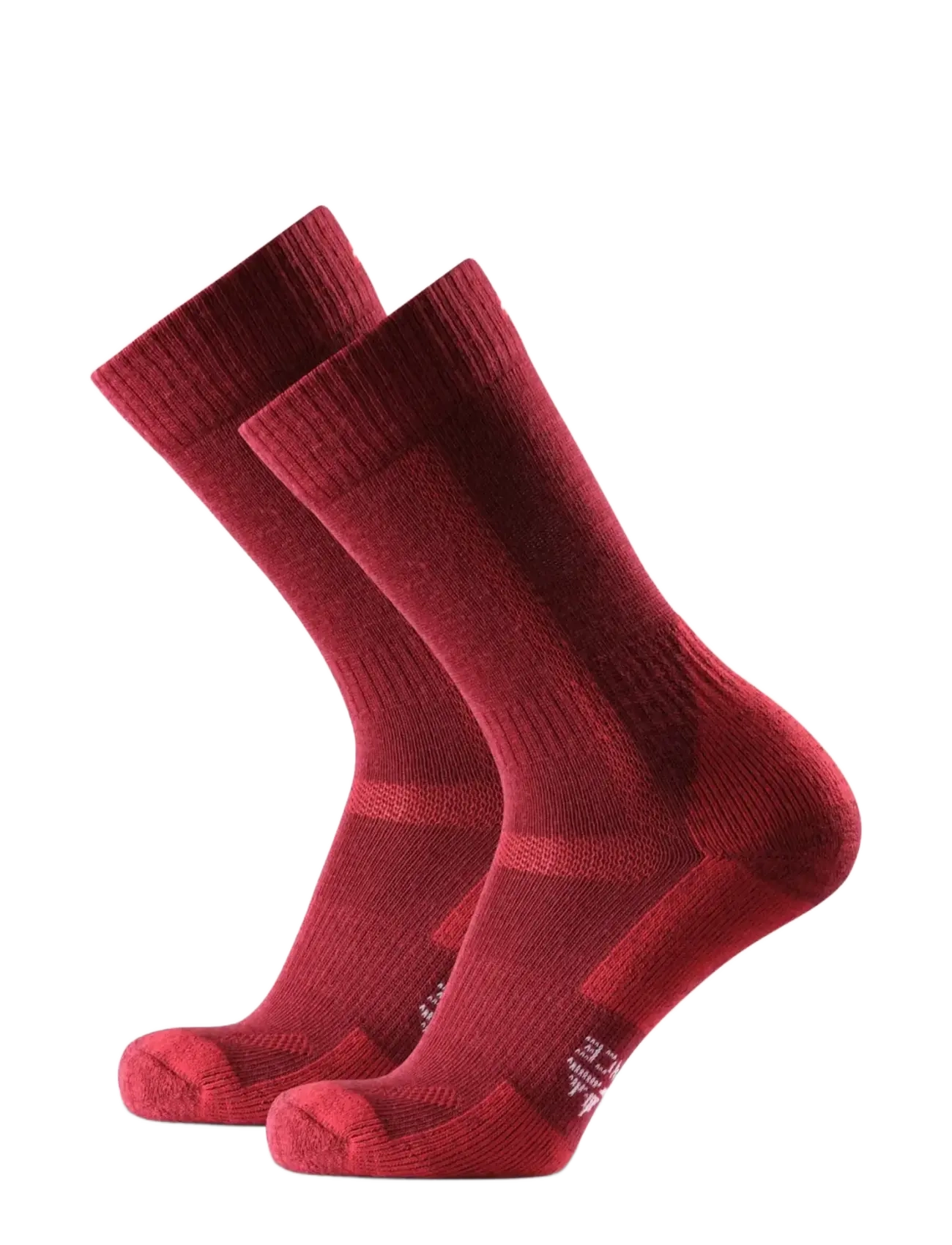 Danish Endurance - Classic Hiking Crew Socks 1-pack - strümpfe - wine red - 3