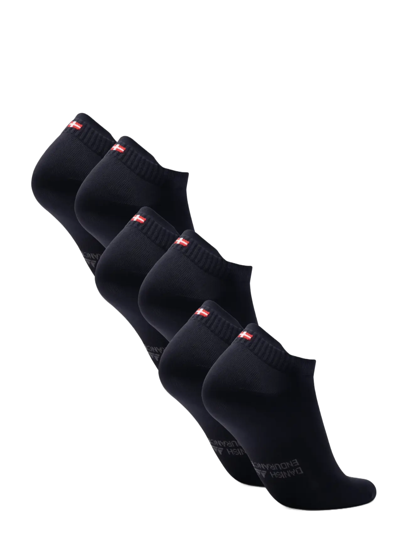 Danish Endurance - Classic Sports Low-cut Socks 3-pack - black - 2
