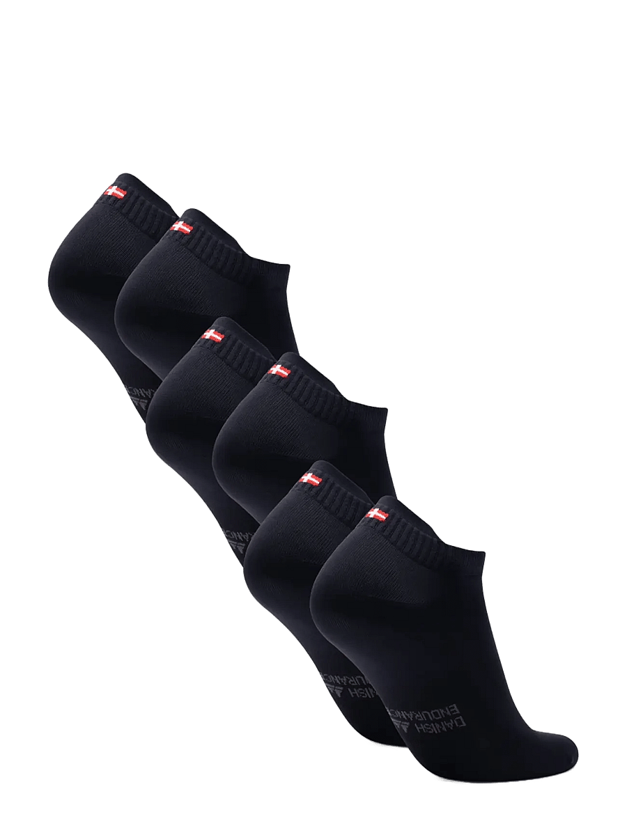 Danish Endurance - Classic Sports Low-cut Socks 3-pack - black - 2