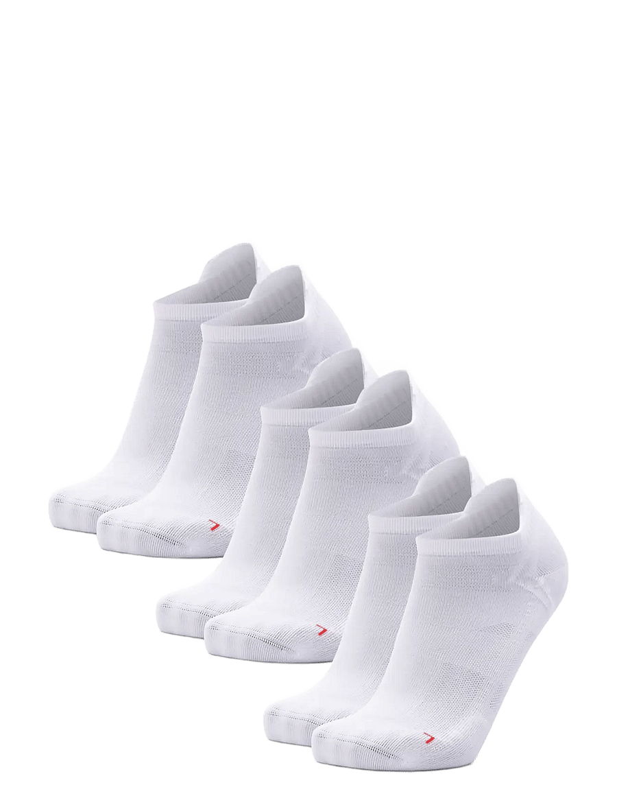 Danish Endurance - Classic Sports Low-cut Socks 3-pack - sportstrømper - white - 1