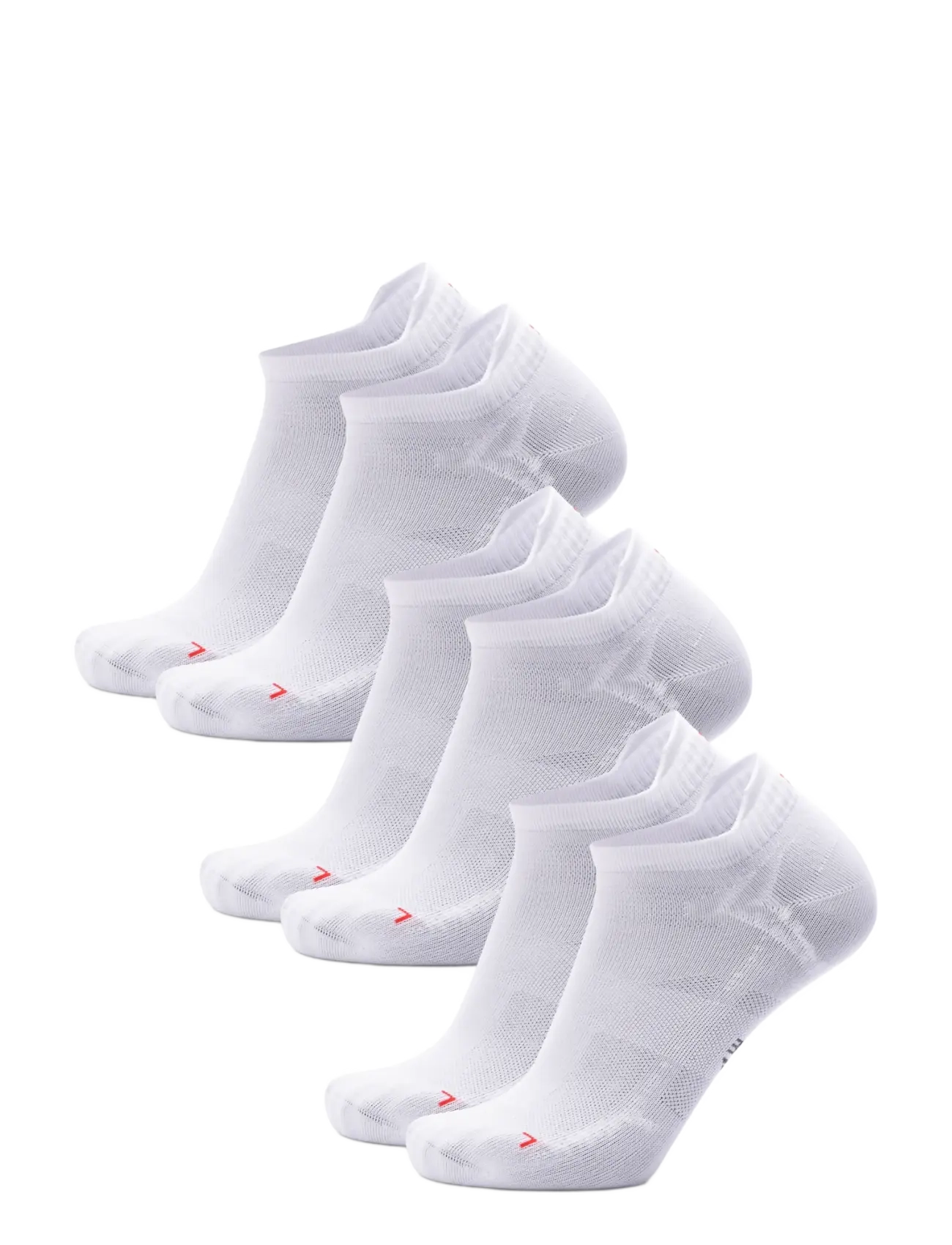 Danish Endurance - Classic Sports Low-cut Socks 3-pack - sportstrømper - white - 3