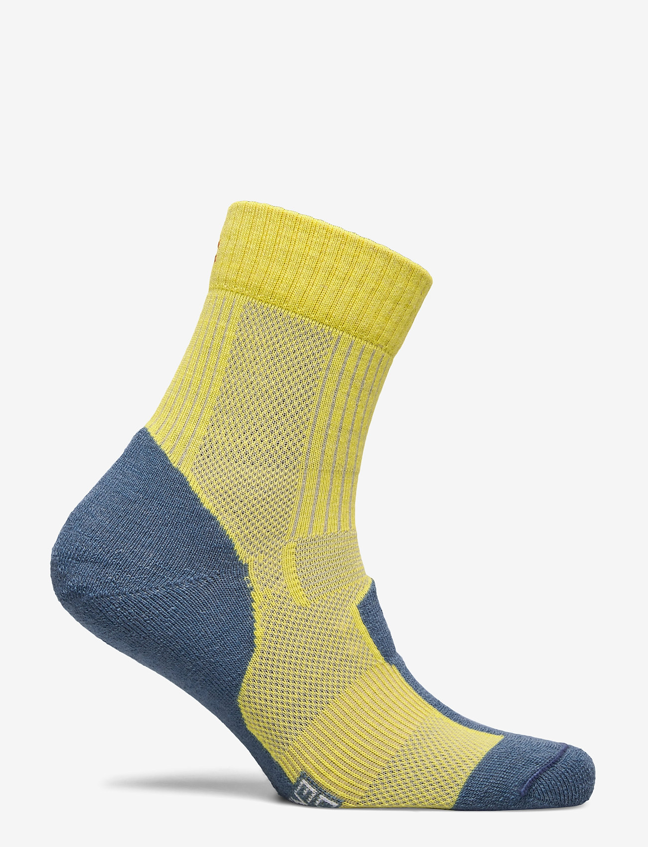 Danish Endurance - Hiking Light Socks 1-pack - lowest prices - yellow/blue grey - 1