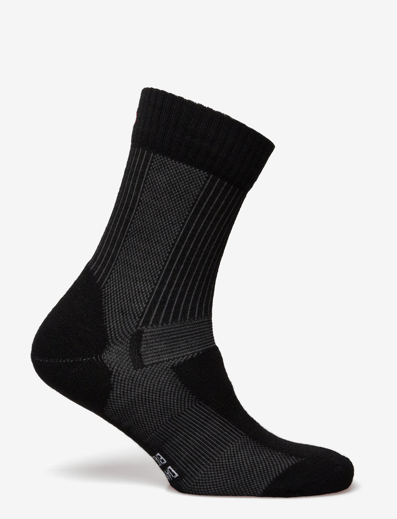 Danish Endurance - Light Hiking Crew Socks 3-pack - sportstrømper - black - 3