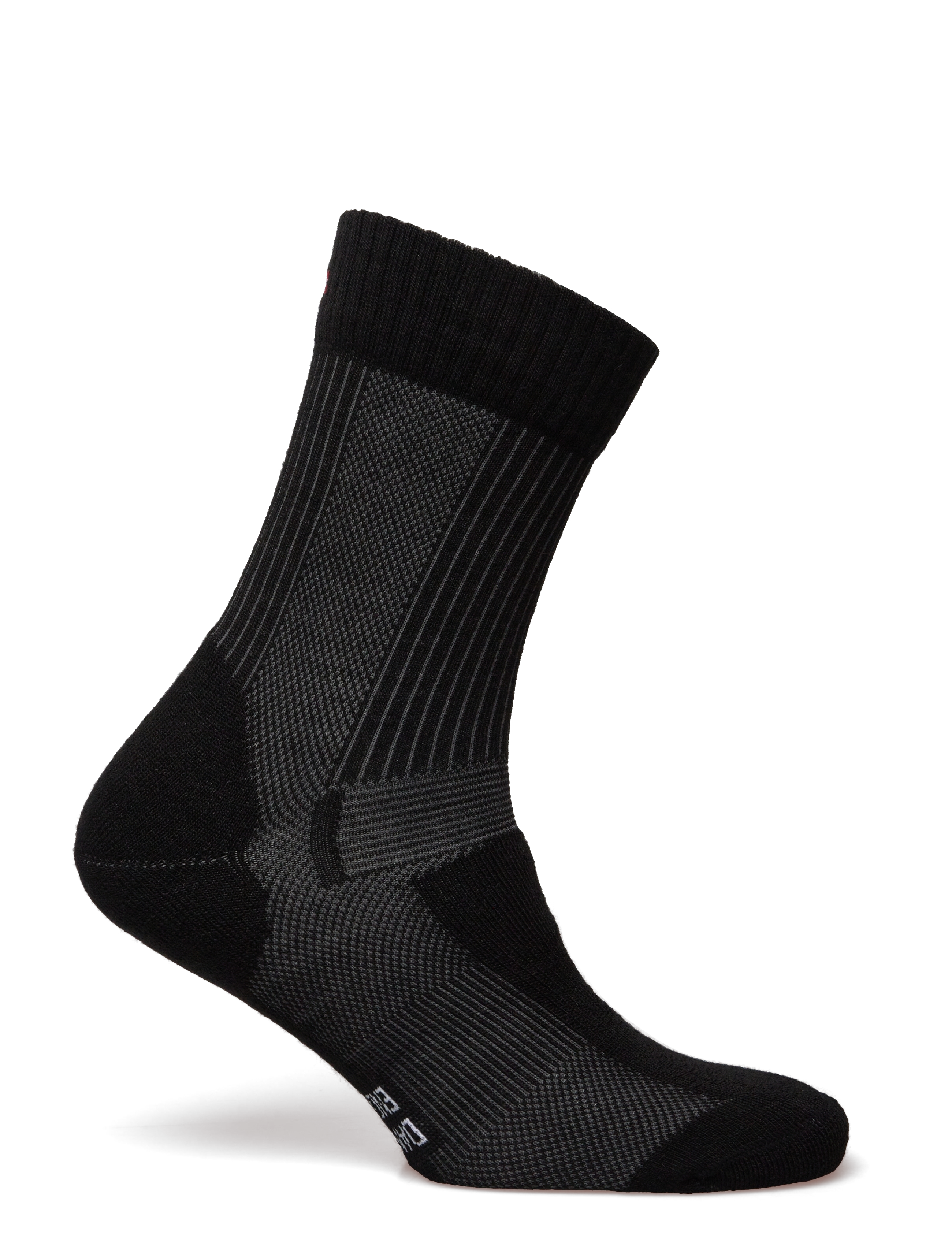 Danish Endurance - Light Hiking Crew Socks 3-pack - strümpfe - black - 3