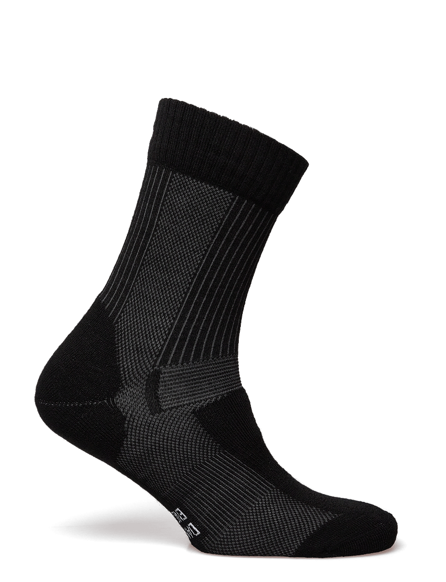 Danish Endurance - Light Hiking Crew Socks 3-pack - strümpfe - black - 3