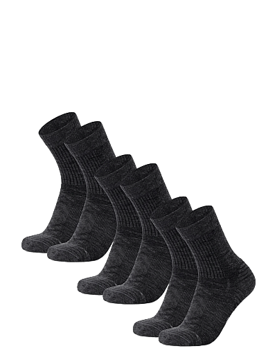 Light Hiking Crew Socks 3-Pack - StrøMper