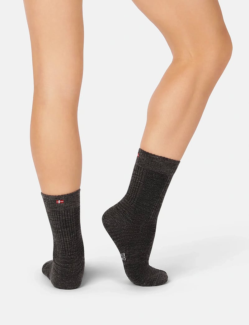 Danish Endurance - Light Hiking Crew Socks 3-pack - sportsocken - grey - 0