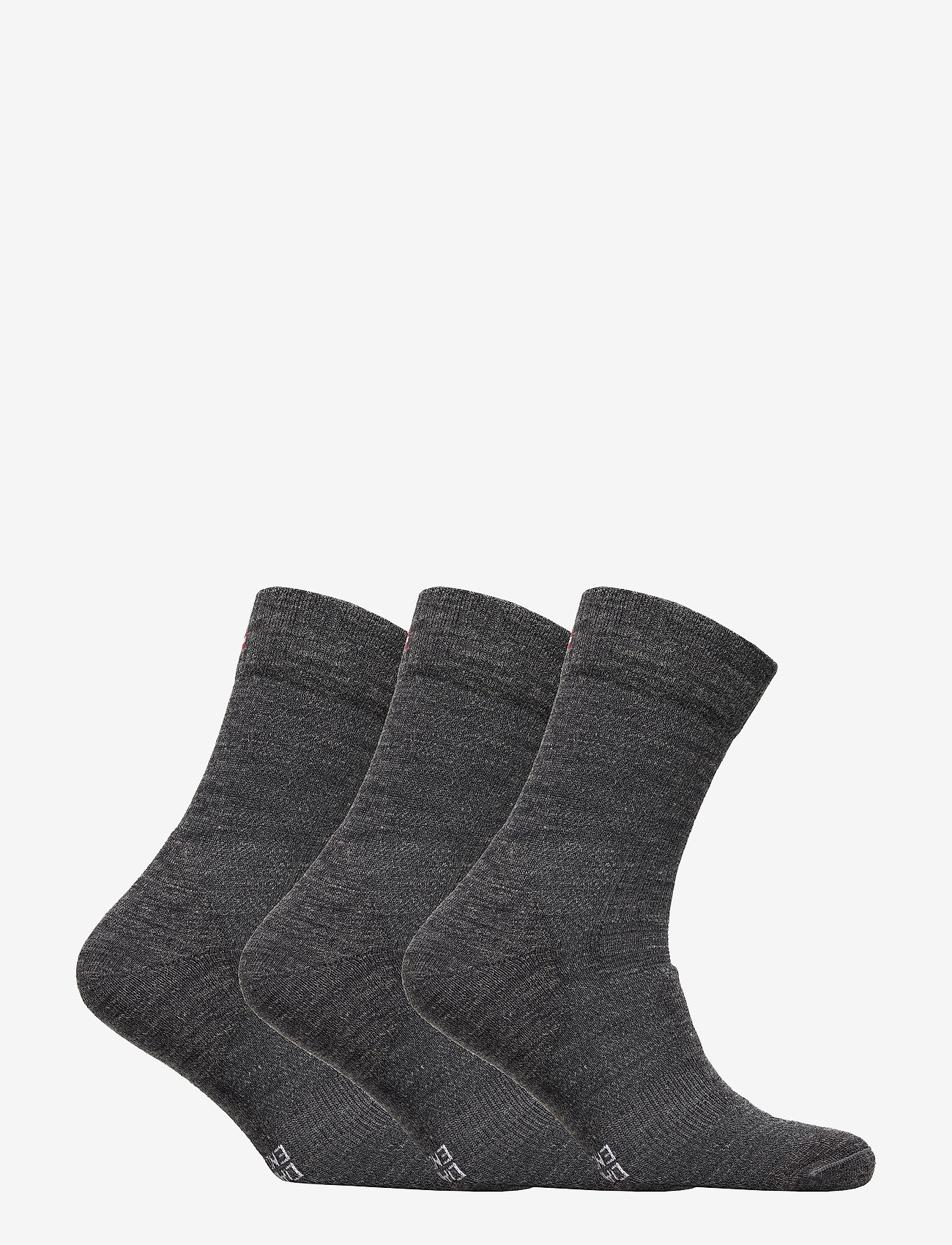 Danish Endurance - Light Hiking Crew Socks 3-pack - sport socks - grey - 5