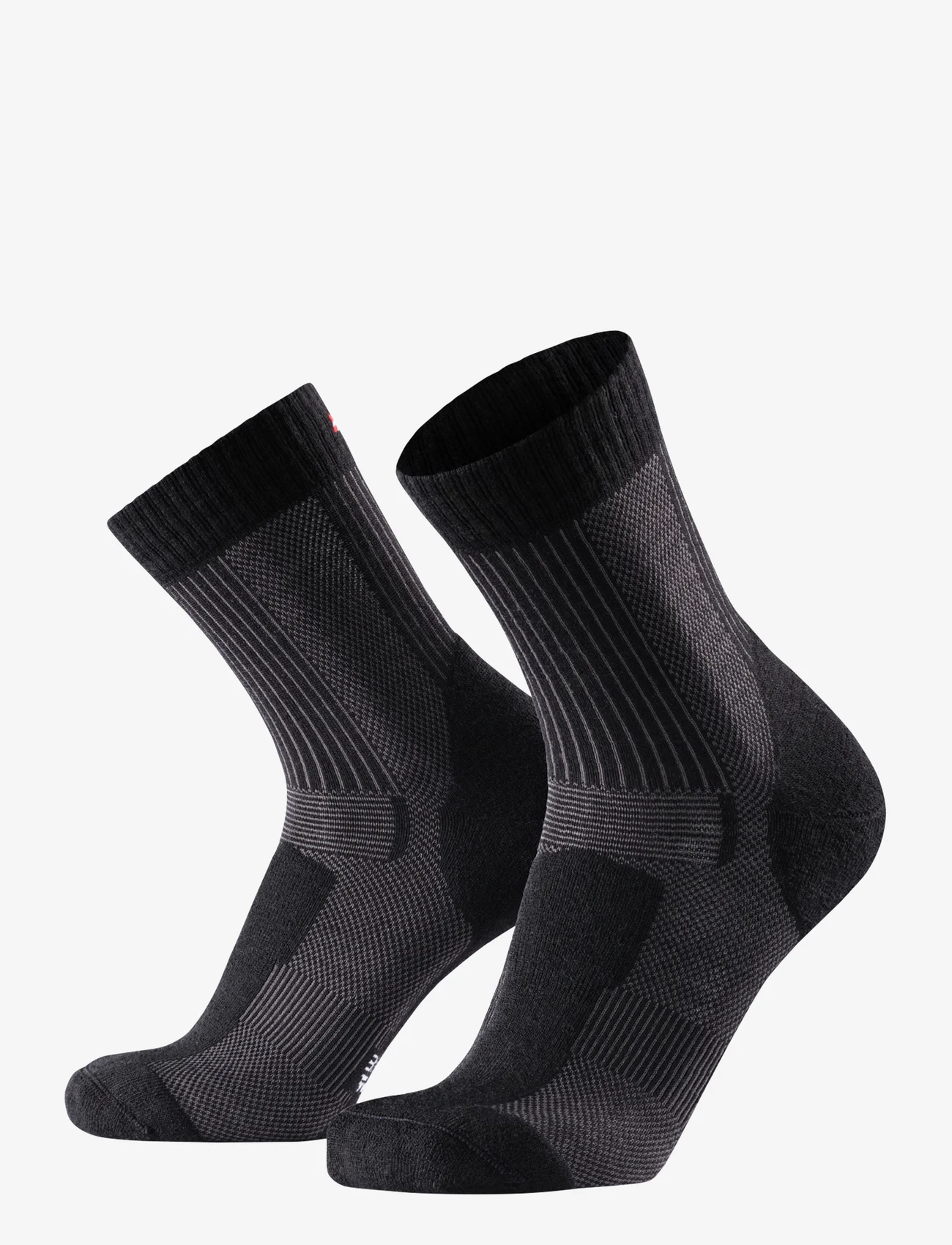 Danish Endurance - Hiking Light Socks 1-pack - laveste priser - black - 0