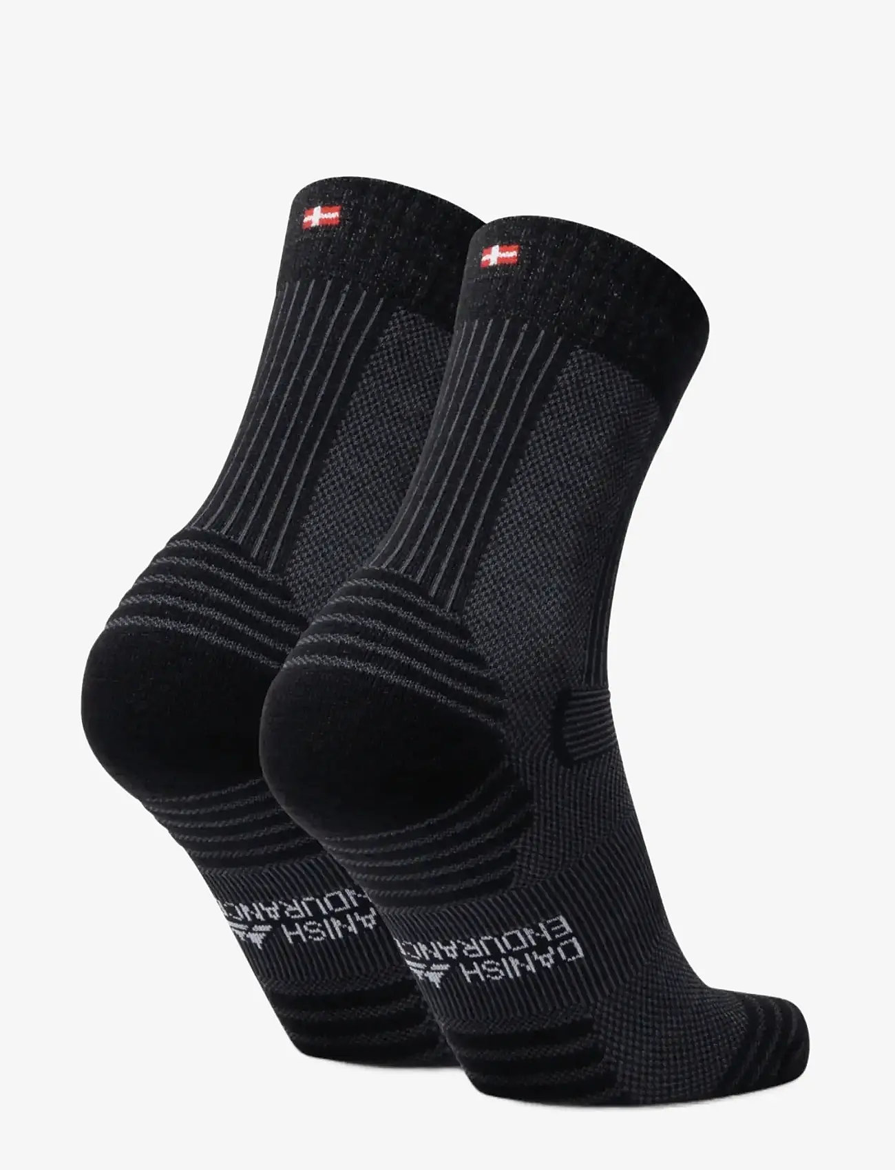 Danish Endurance - Hiking Light Socks 1-pack - träningsstrumpor - black - 2