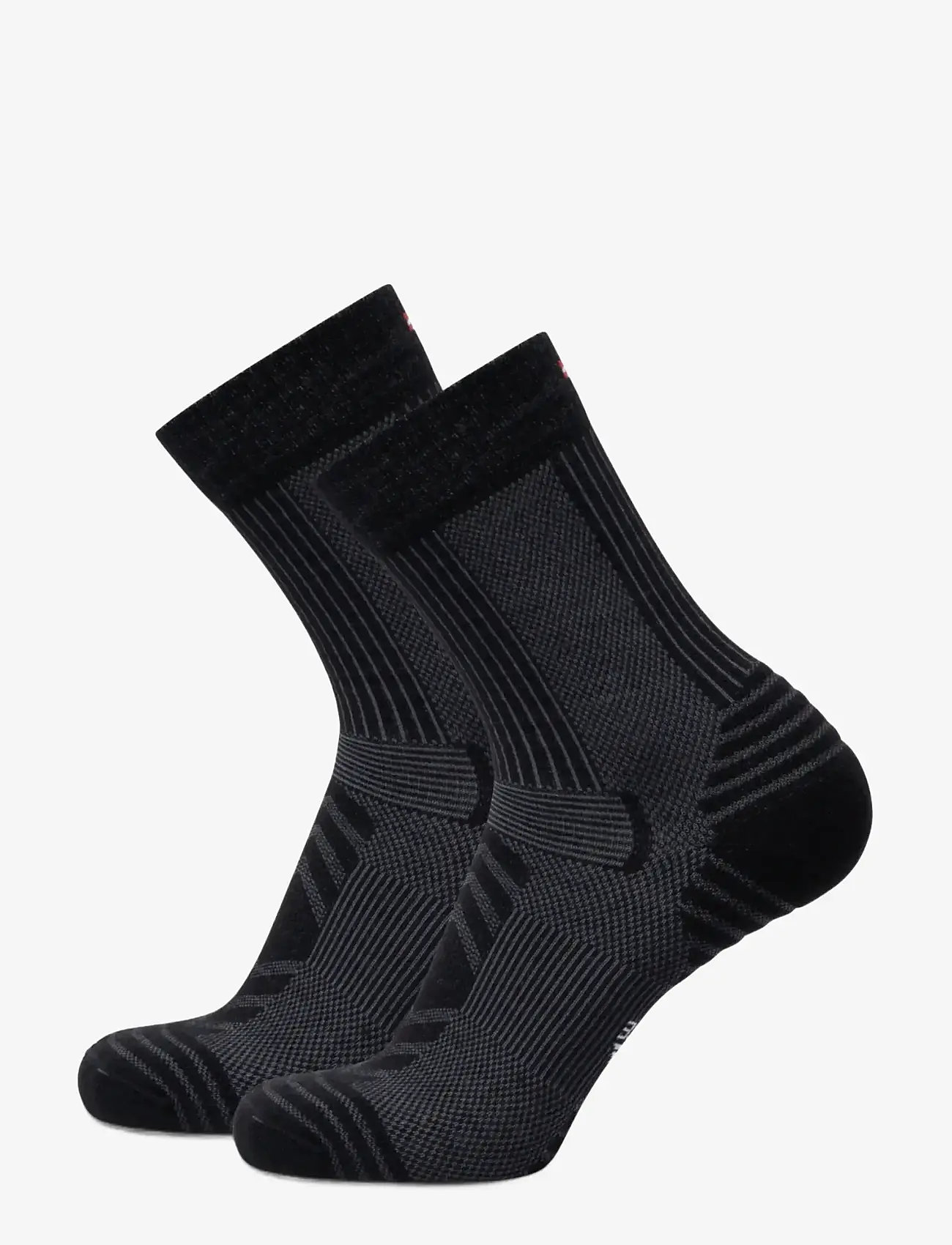 Danish Endurance - Hiking Light Socks 1-pack - träningsstrumpor - black - 3