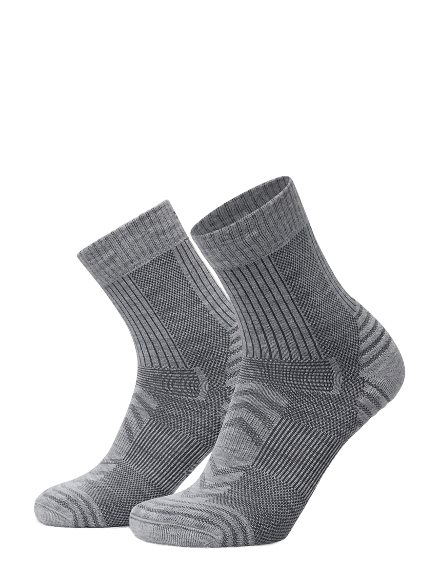 Danish Endurance - Light Hiking Crew Socks 1-pack - kousen - light grey - 1