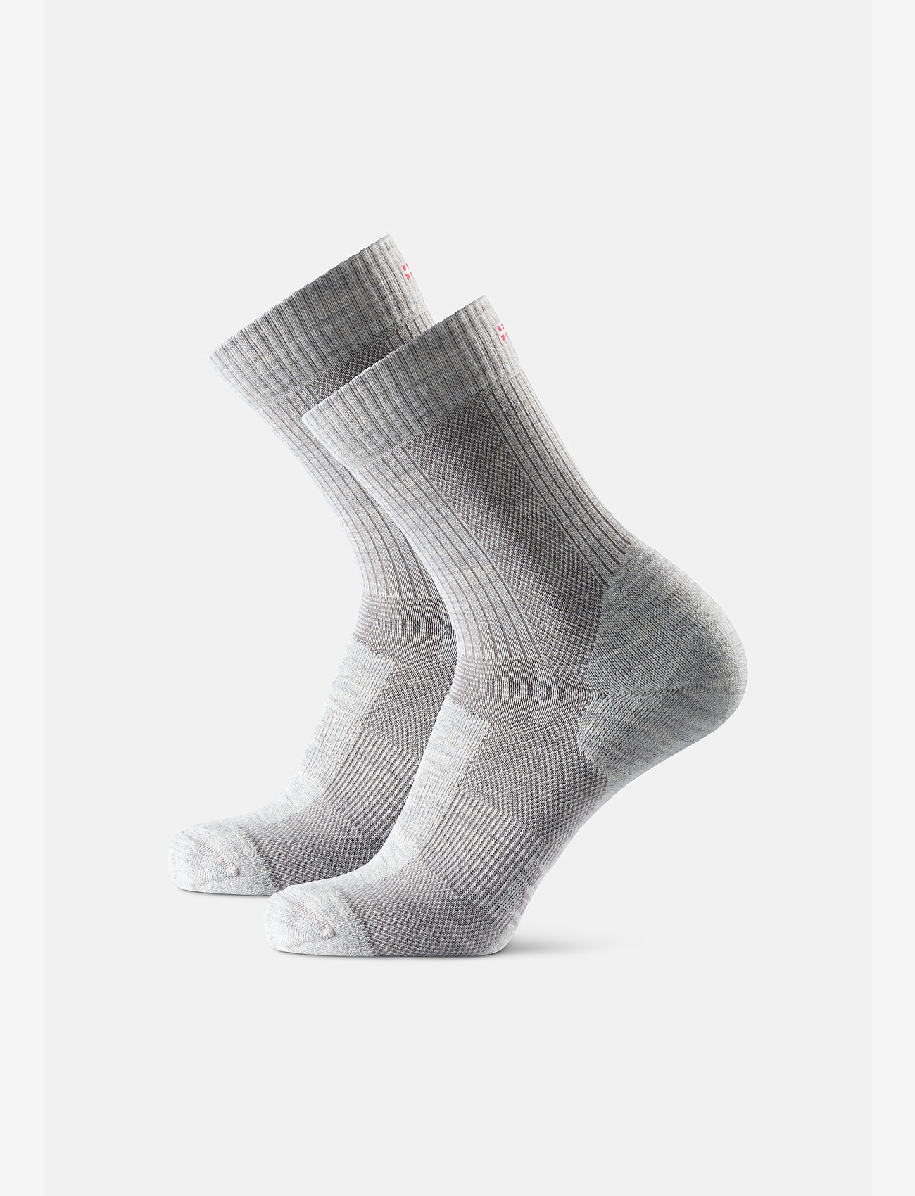 Danish Endurance - Light Hiking Crew Socks 1-pack - strümpfe - light grey - 3
