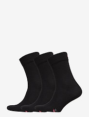 Danish Endurance - Merino Dress Socks 3-pack - mažiausios kainos - black - 0