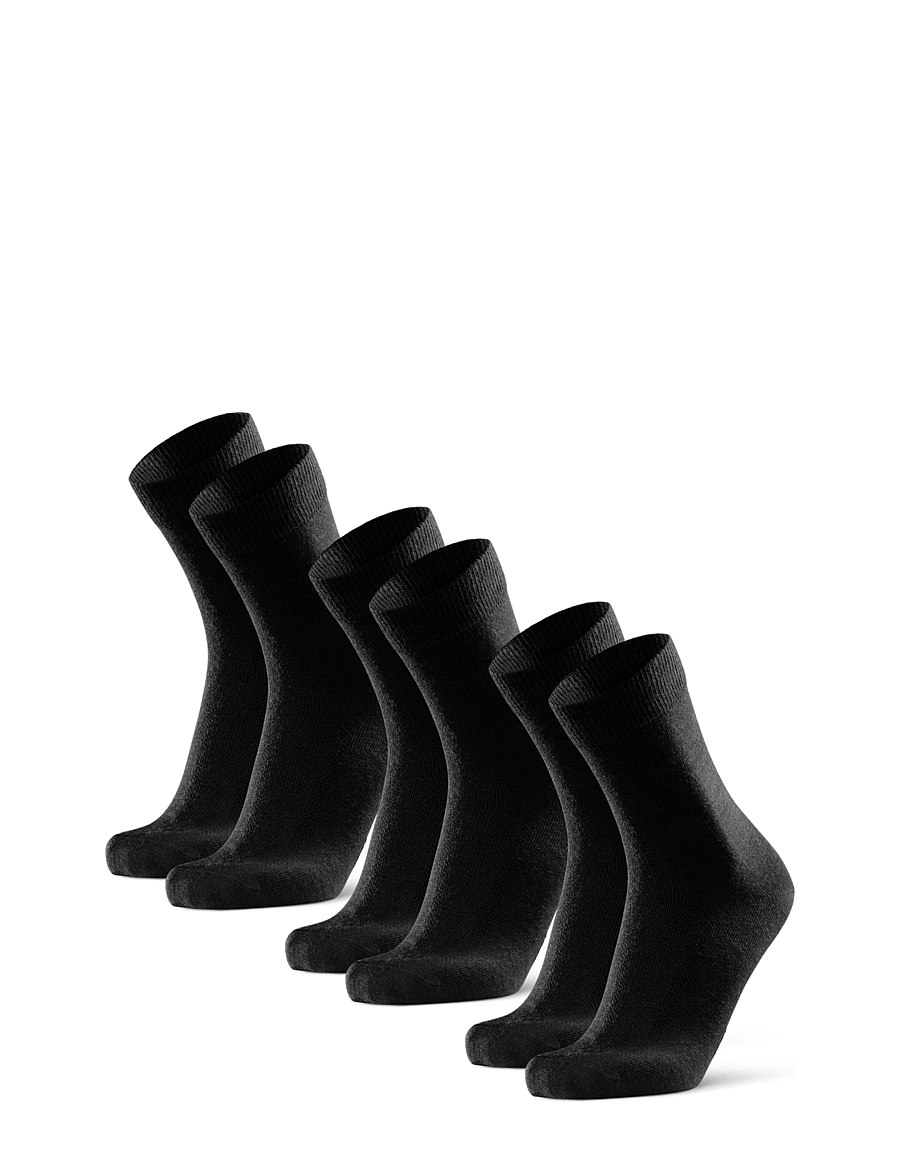 Danish Endurance - Merino Crew Socks 3-pack - sportstrømper - black - 1