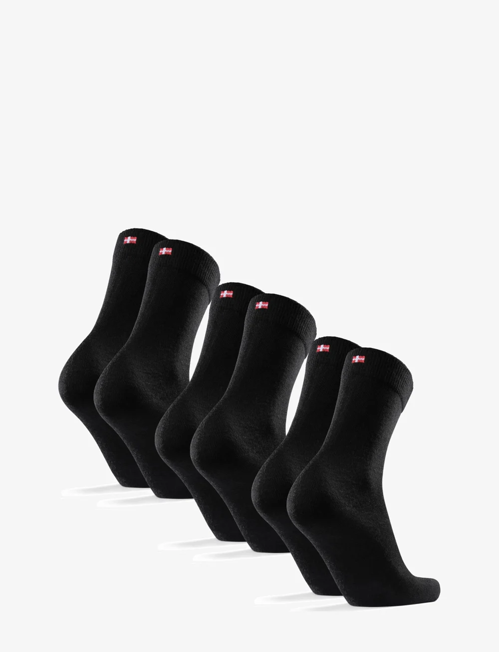 Danish Endurance - Merino Dress Socks 3-pack - sportsocken - black - 2
