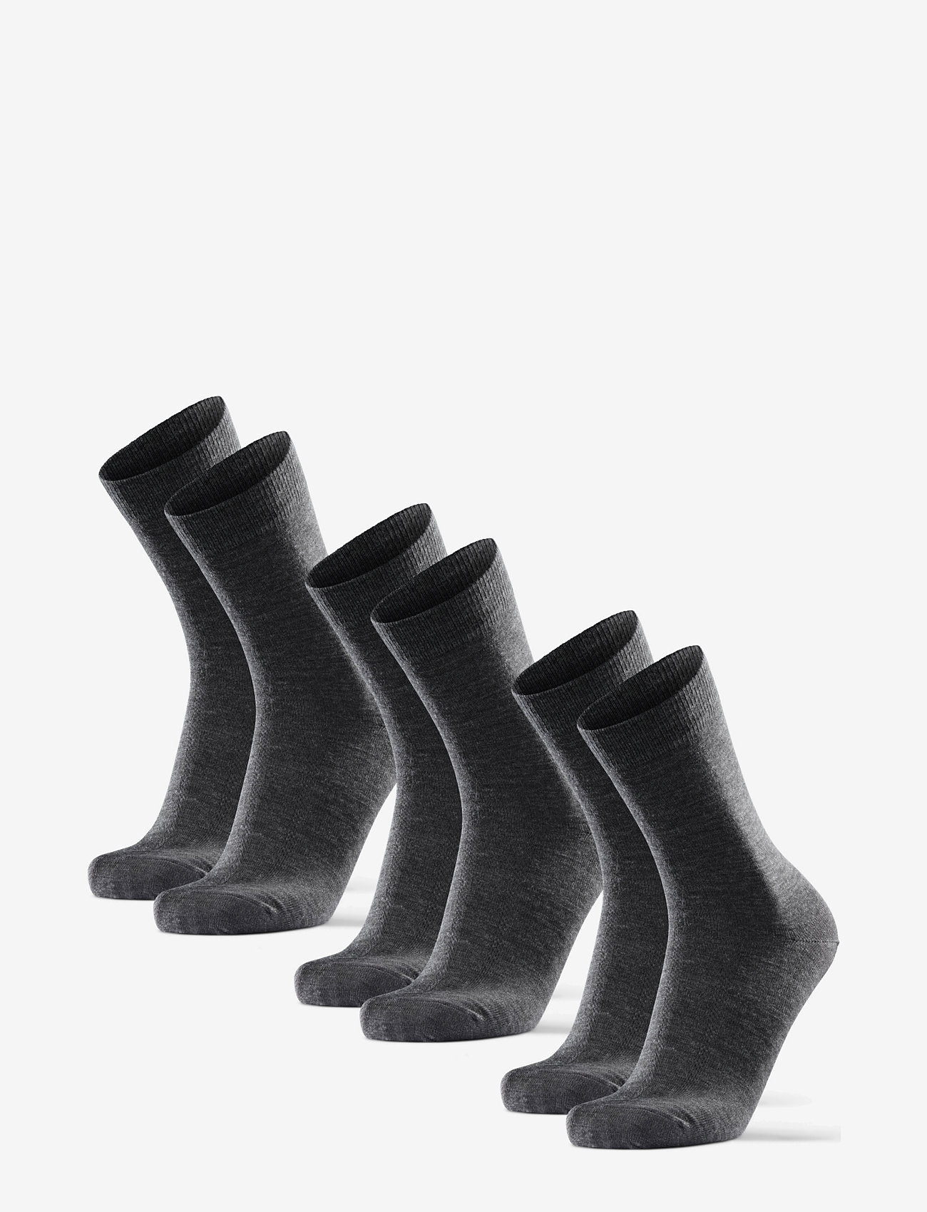 Danish Endurance - Merino Crew Socks 3-pack - sportstrømper - grey - 1