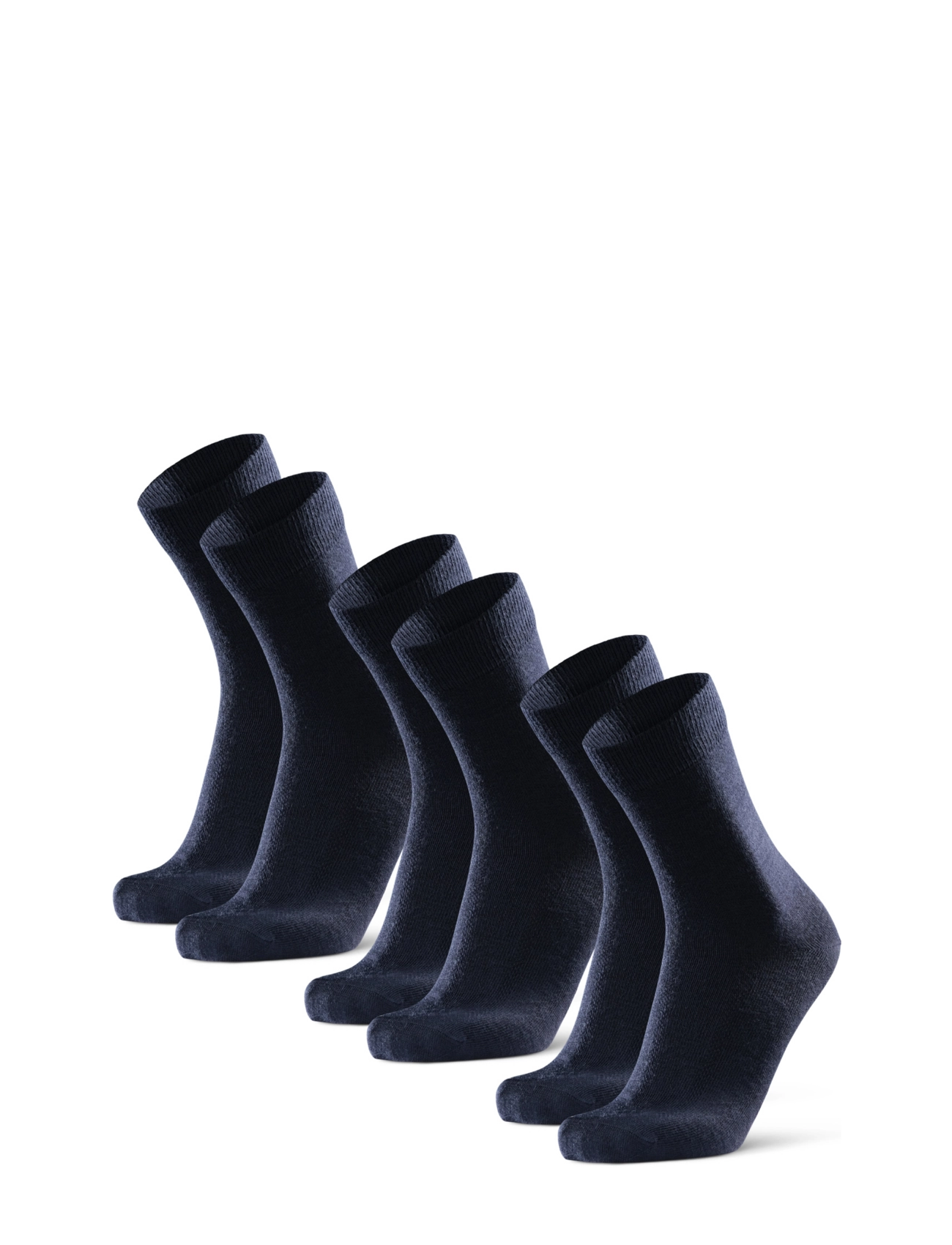 Danish Endurance Merino Crew Socks 3-pack - Undertøj - NAVY BLUE / blue