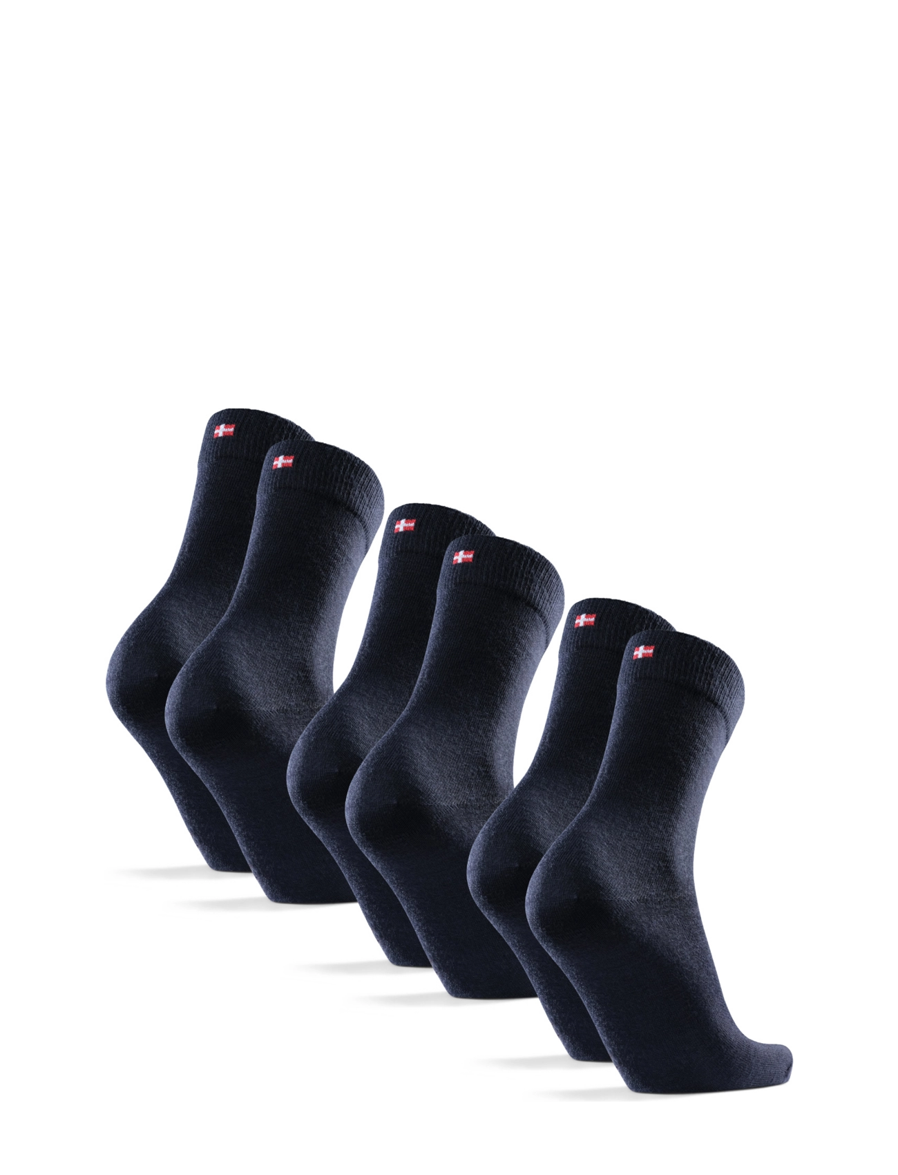 Danish Endurance - Merino Crew Socks 3-pack - strümpfe - navy blue - 2