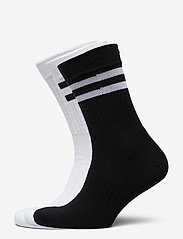 Tennis Crew Socks - MULTICOLOUR (1X BLACK/WHITE, 1X WHITE, 1X WHITE/BLACK)