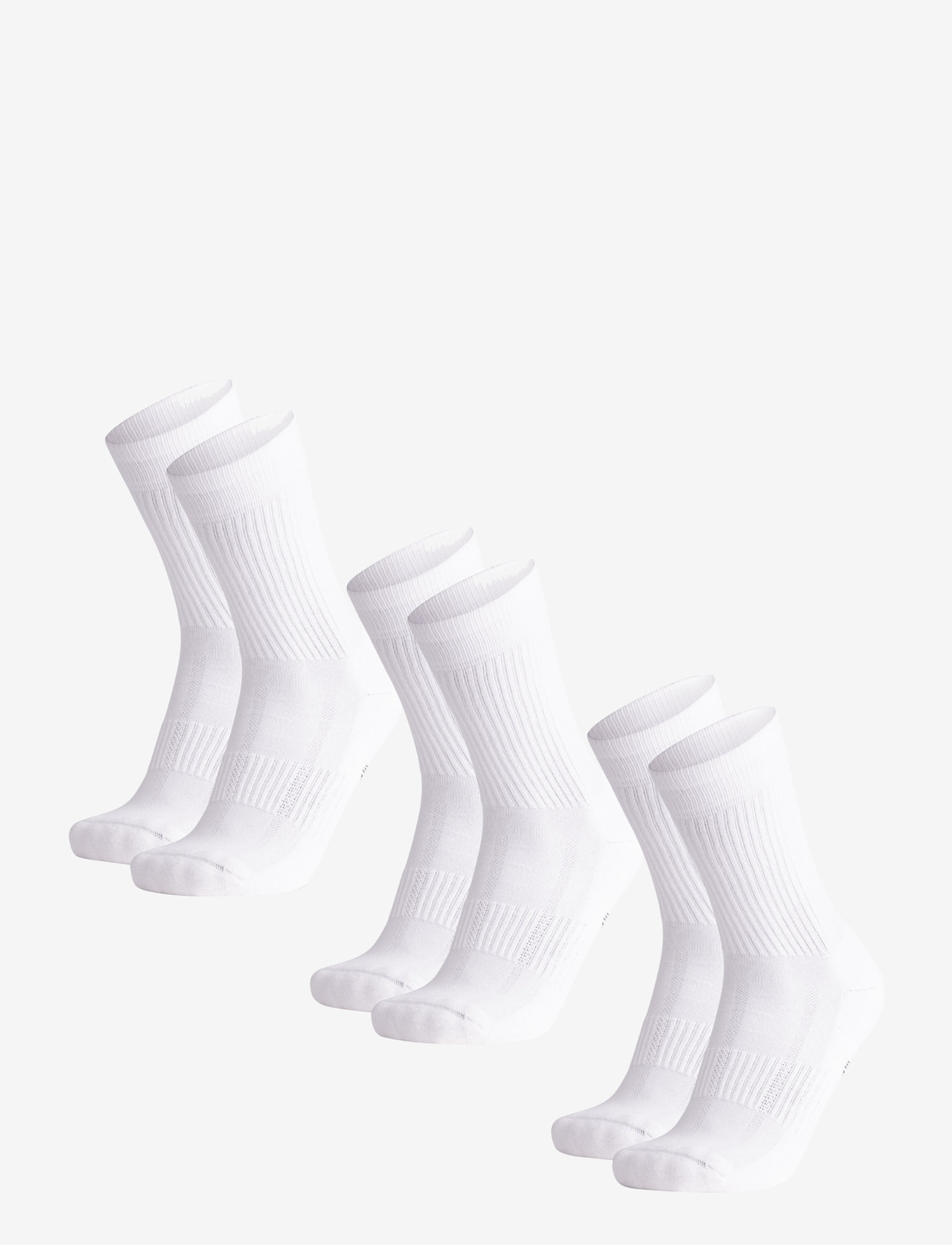 Danish Endurance - Tennis Crew Socks 3-pack - sportsocken - white - 1