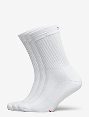 Tennis Crew Socks 3-pack - WHITE