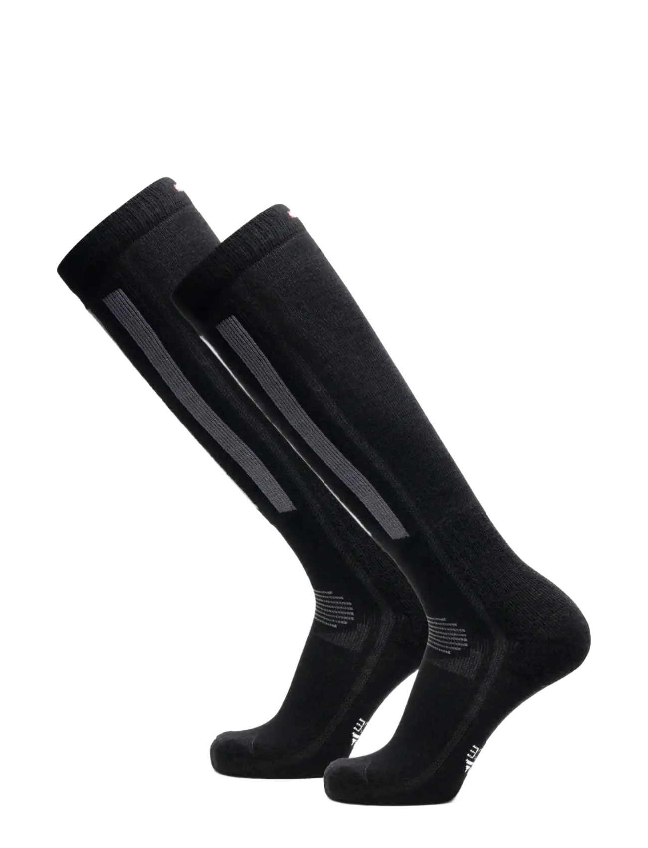 Danish Endurance - Alpine Ski Socks 1-pack - black/dark grey - 3