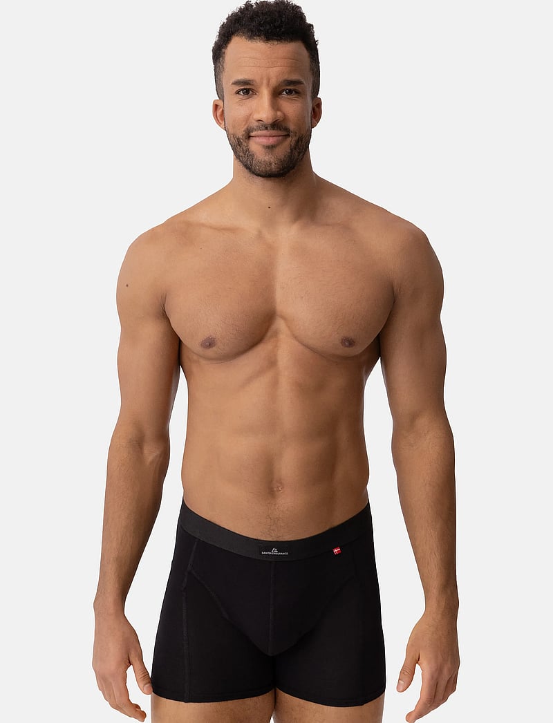 Danish Endurance - Classic Trunks 3 Pack - boxer briefs - multicolour (black, navy blue, grey) - 3