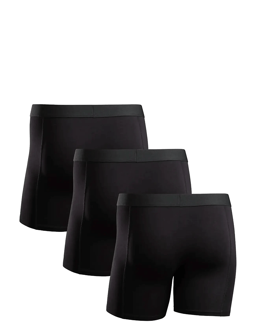 Danish Endurance - Classic Trunks (Men) 3-pack - boxerkalsonger - black - 2