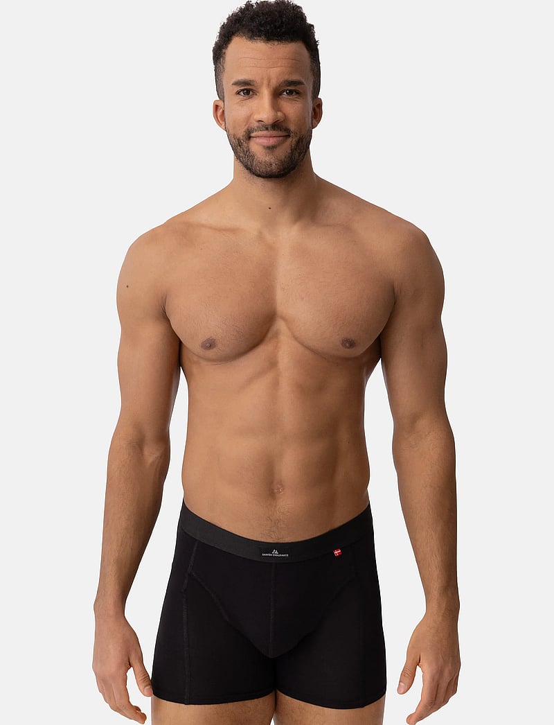 Danish Endurance - Classic Trunks (Men) 3-pack - boxer briefs - black - 3