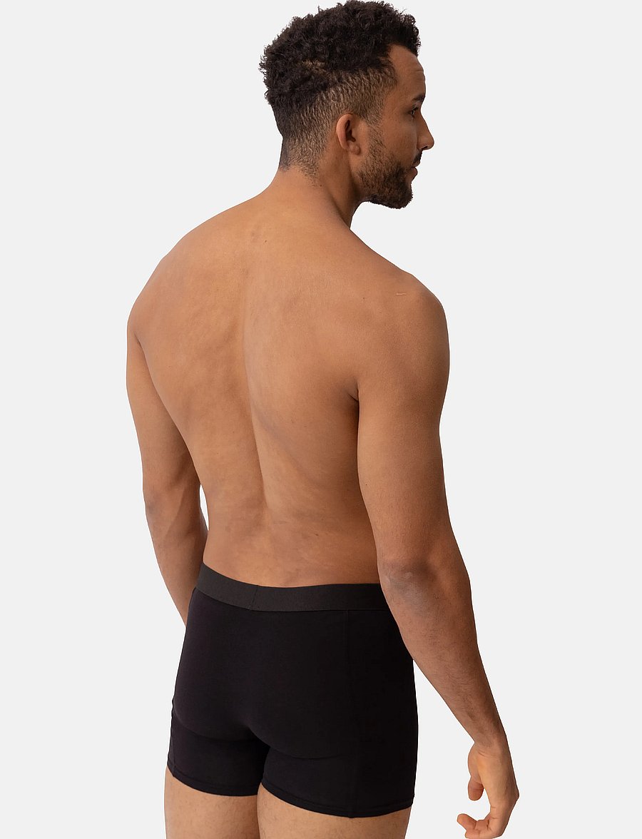 Danish Endurance - Classic Trunks (Men) 3-pack - boxerkalsonger - black - 4