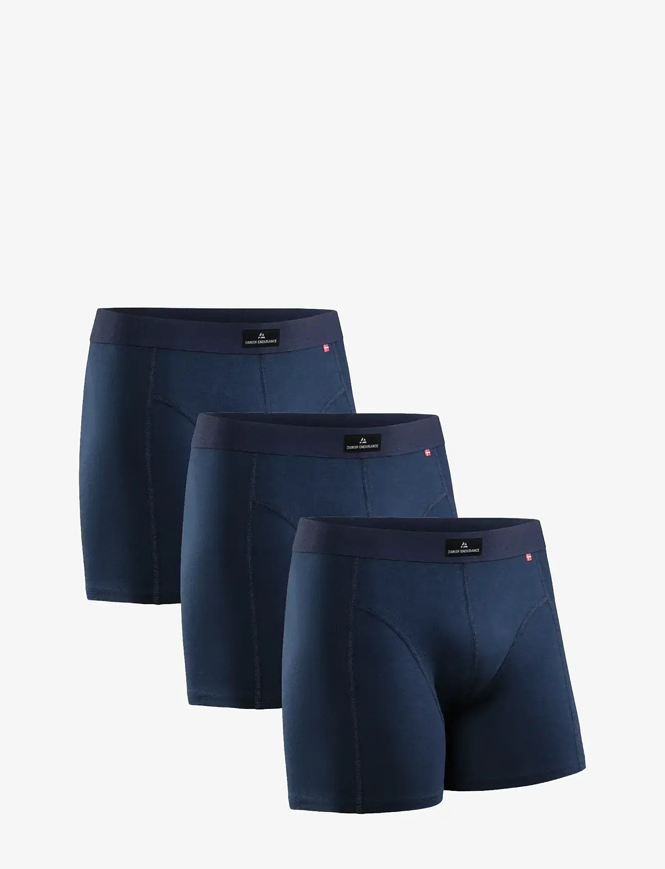 Danish Endurance - Classic Trunks (Men) 3-pack - boxershorts - navy blue - 1
