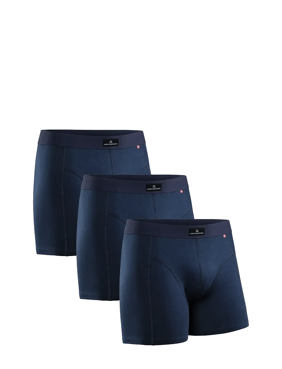 Danish Endurance - Classic Trunks (Men) 3-pack - boxershorts - navy blue - 1
