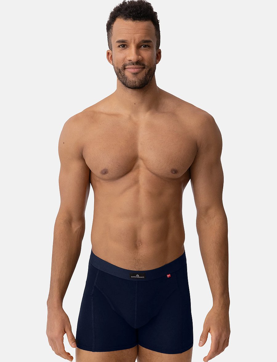 Danish Endurance - Classic Trunks (Men) 3-pack - boxershorts - navy blue - 3