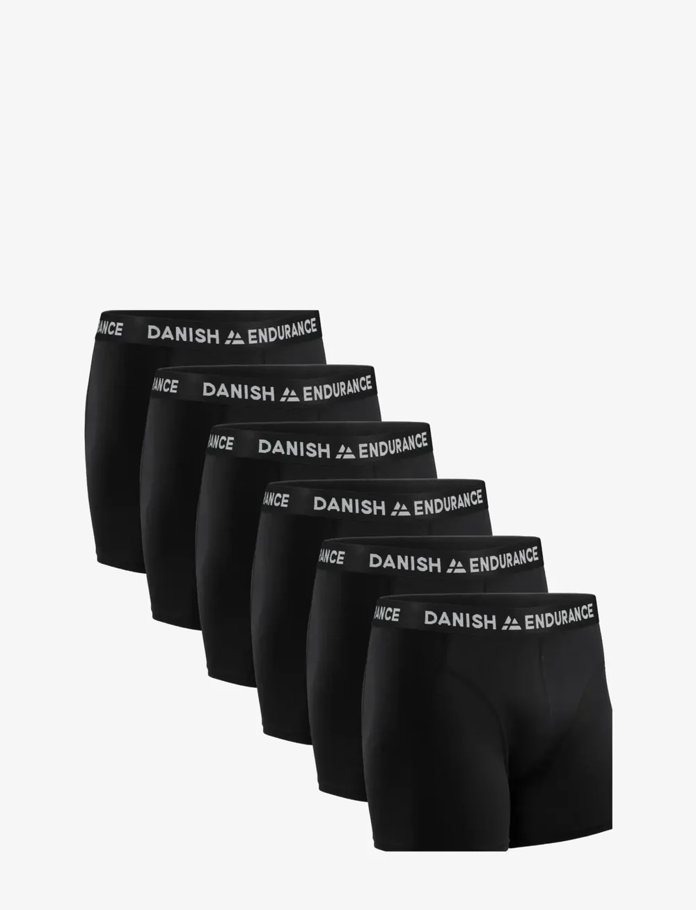 Danish Endurance - Men's Cotton Boxer Shorts - boxer briefs - black - 0
