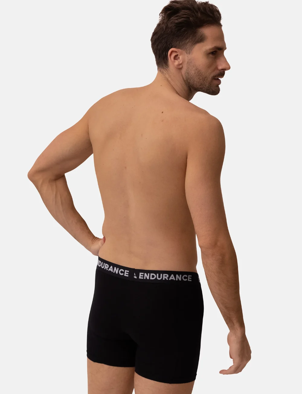 Danish Endurance - Men's Cotton Boxer Shorts - boxer briefs - black - 2