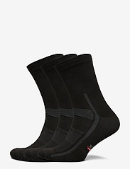 Danish Endurance - High Cycling Socks 3 Pack - regular socks - black - 0