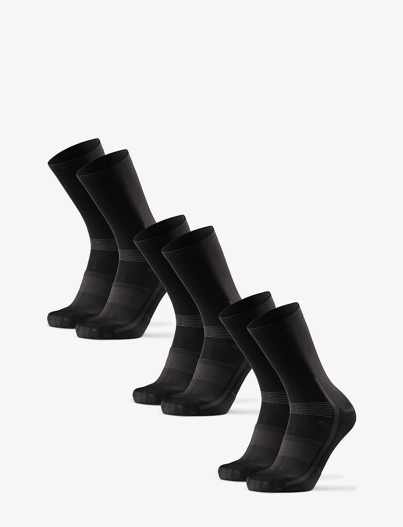 Danish Endurance - Aero Cycling Crew Socks 3-pack - sportsocken - black - 1