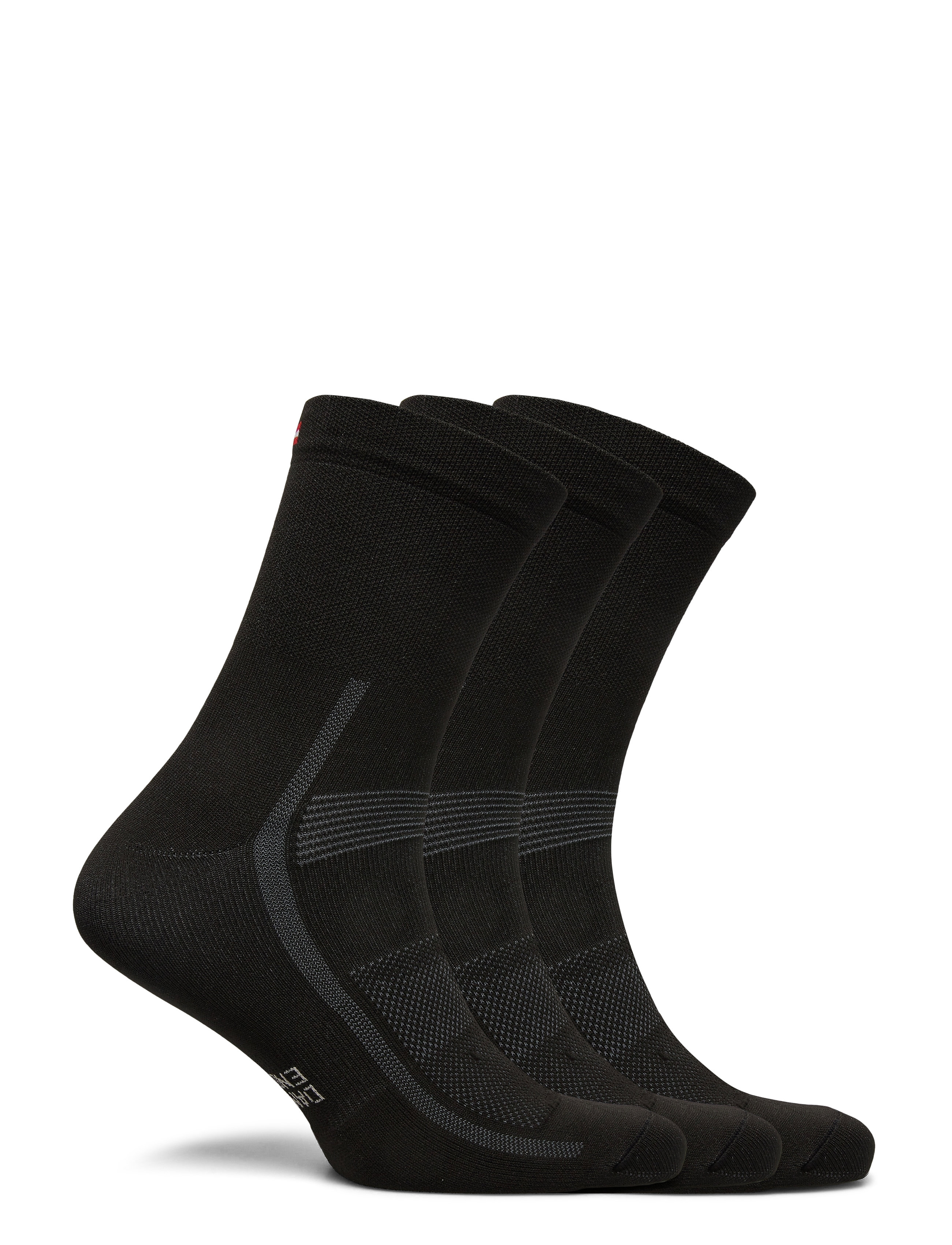 Danish Endurance - Aero Cycling Crew Socks 3-pack - laveste priser - black - 4