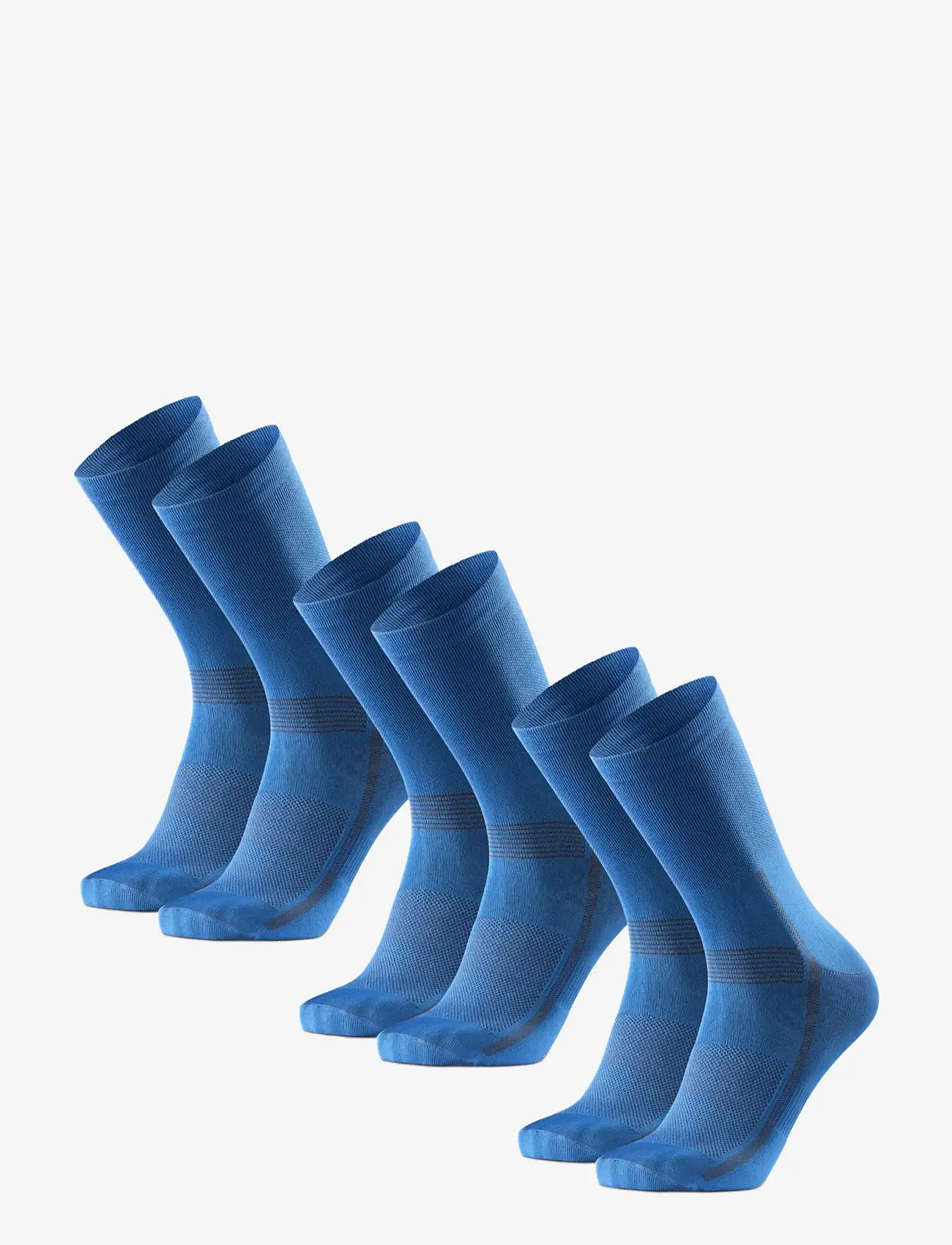 Danish Endurance - Aero Cycling Crew Socks 3-pack - sportstrømper - blue - 1