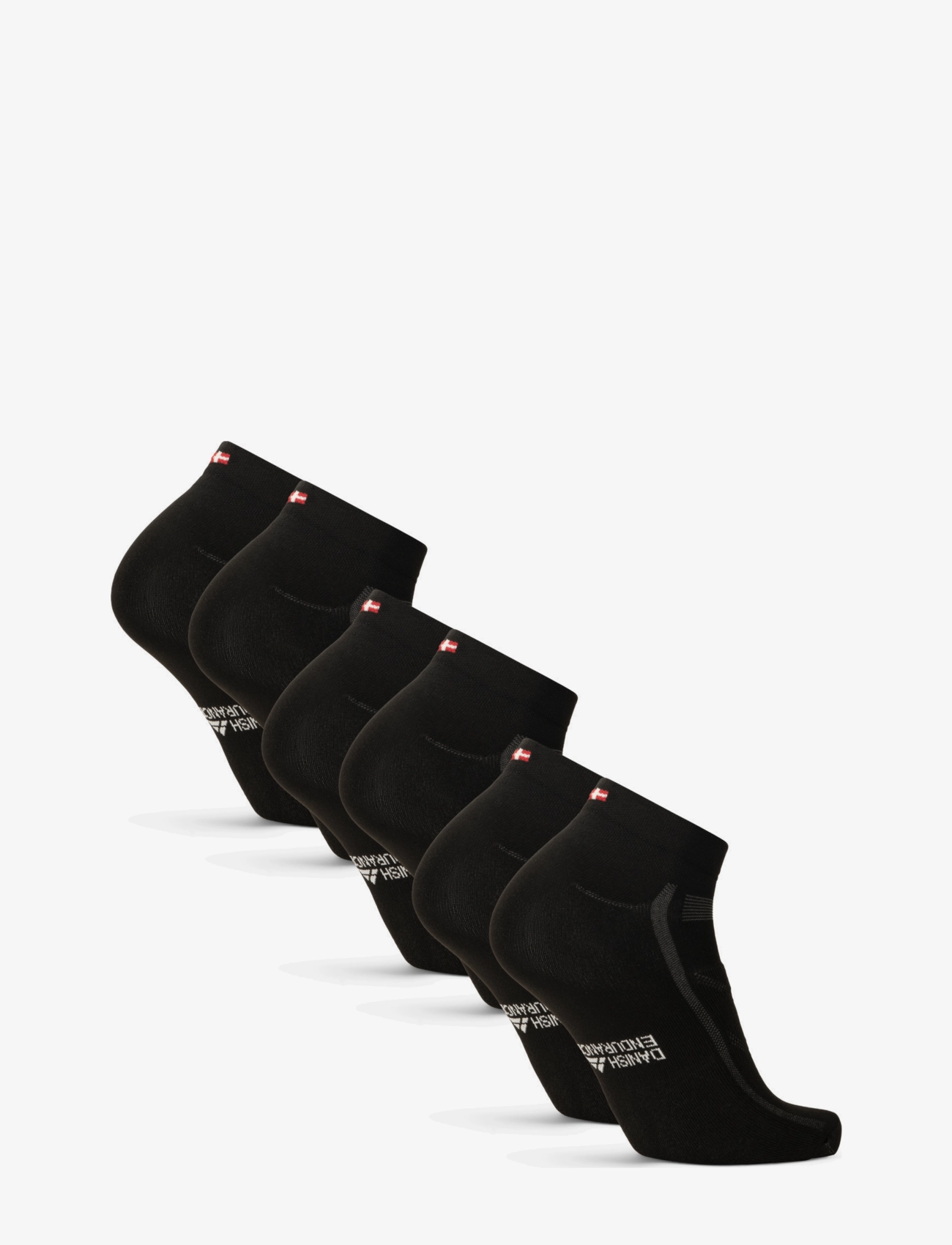 Danish Endurance - Aero Cycling Low-Cut Socks 3-pack - strümpfe - black - 2