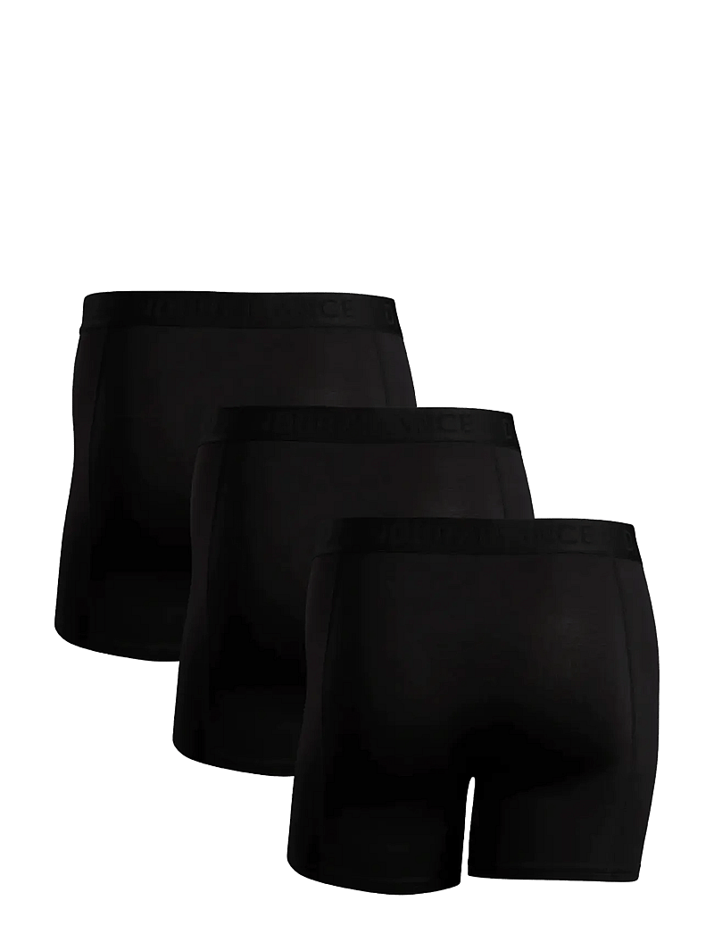 Danish Endurance - Men's Sports Trunks 3-pack - trunks - black - 1