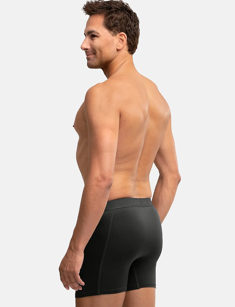 Danish Endurance - Men's Sports Trunks 3-pack - boxer briefs - black - 2