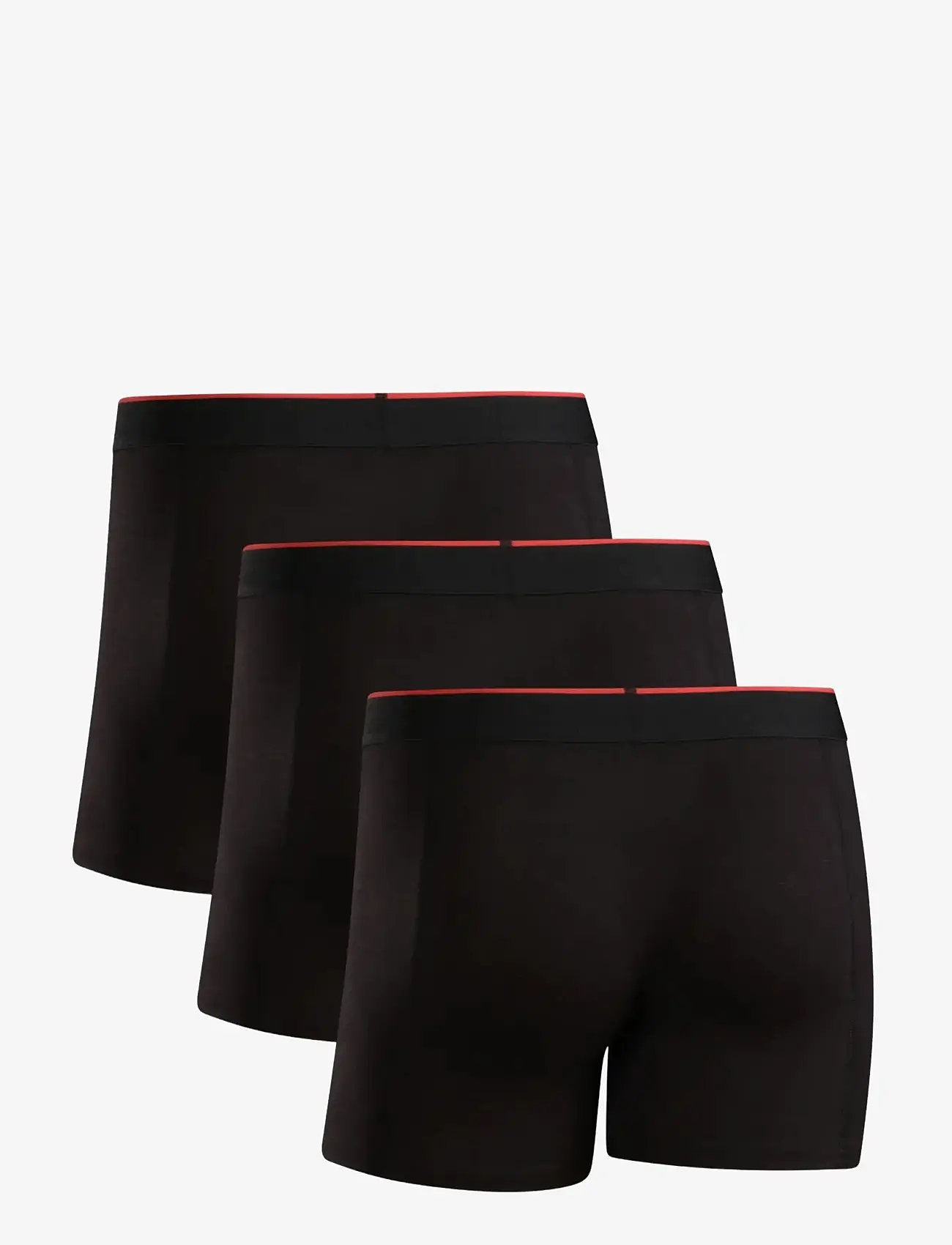 Danish Endurance - Men's Bamboo Trunks 3-pack - boxer briefs - black - 2