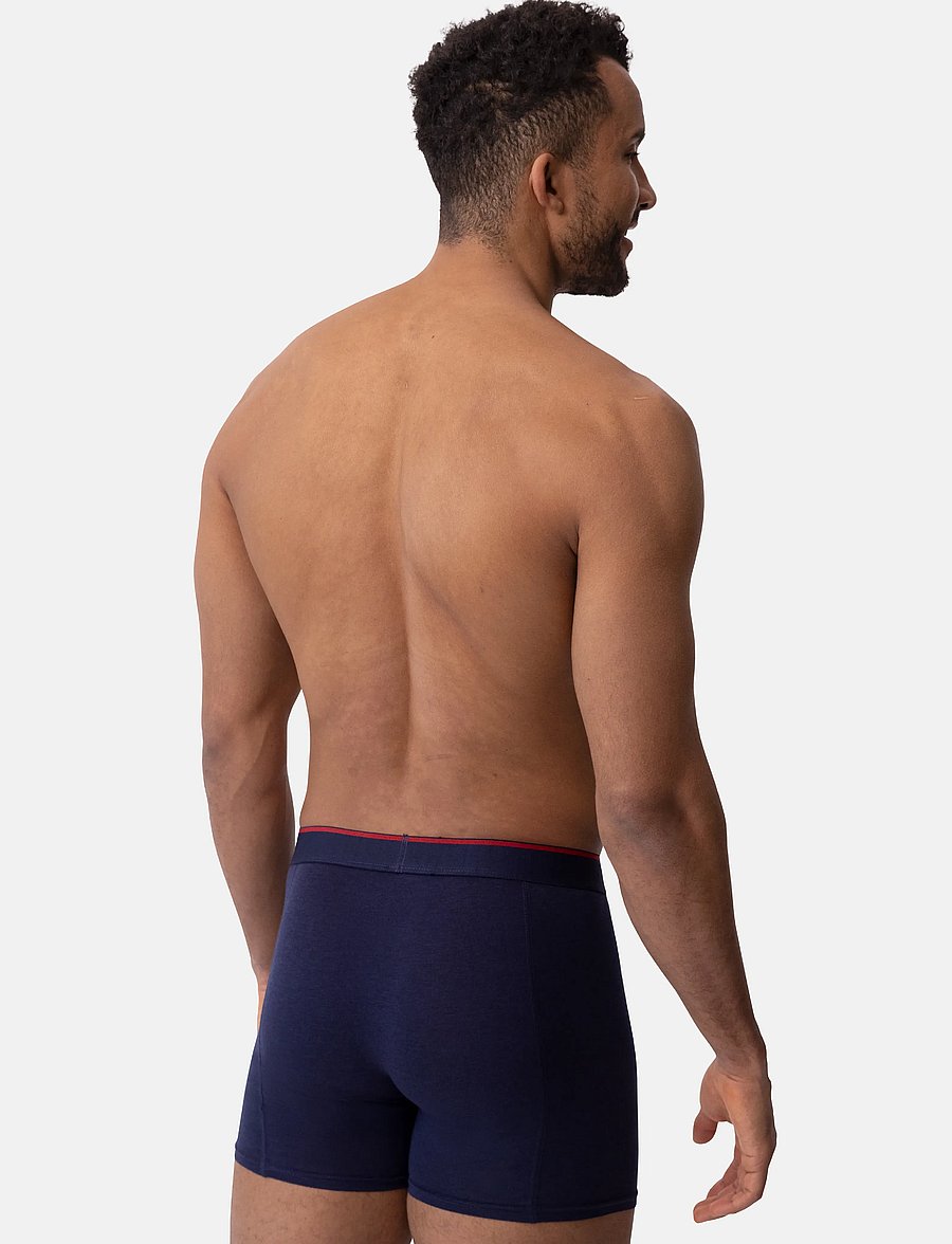 Danish Endurance - Bamboo Trunks (Men) 3-pack - bokserid - navy blue - 3
