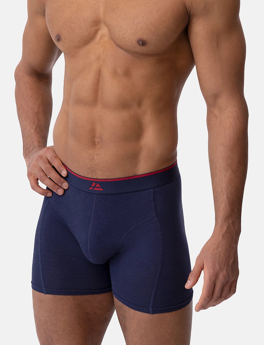 Danish Endurance - Bamboo Trunks (Men) 3-pack - bokserid - navy blue - 4